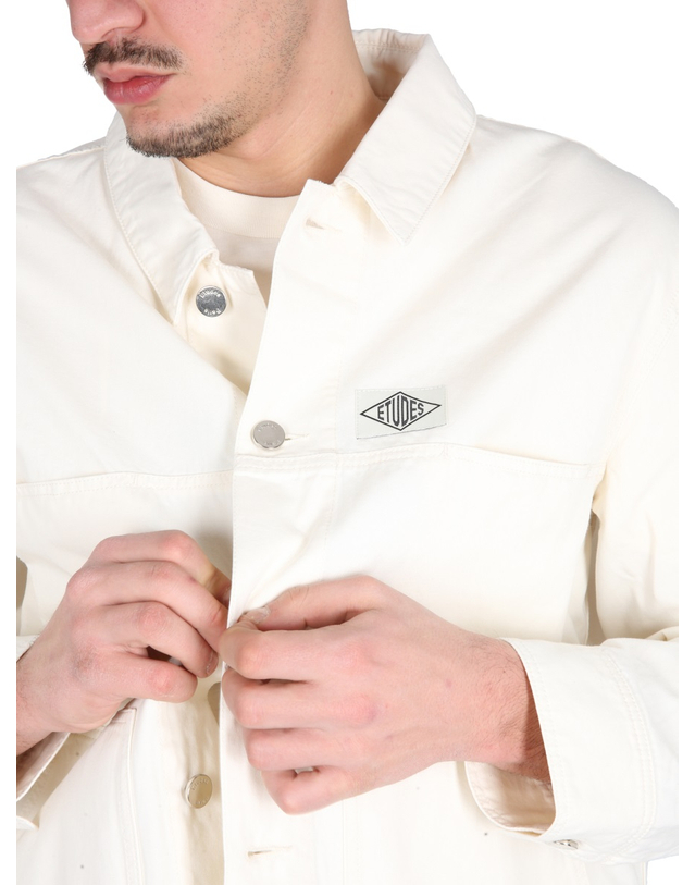 에뛰드 [해외직구][에뛰드] 남성자켓 E23MM740A00201_OFFWHITE 1157369 착용컷