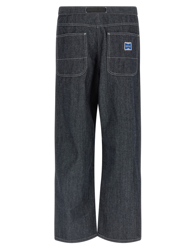 그라미치 [해외직구][그라미치]Japanese Chambray Double Knee 청바지 G6SMP015NAVY 7177976 착용컷
