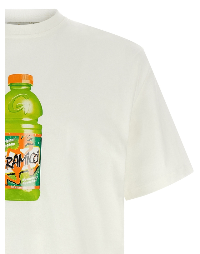 그라미치 [해외직구][그라미치]Quencher 반팔 티셔츠 G6SUT111WHITE 7173769 착용컷