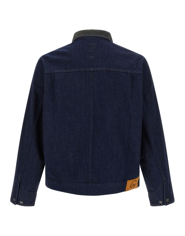그라미치 [해외직구][그라미치]Japanese Denim Trucker 데님 자켓 G6FMJ029RINSEDINDIGO 7567945 착용컷