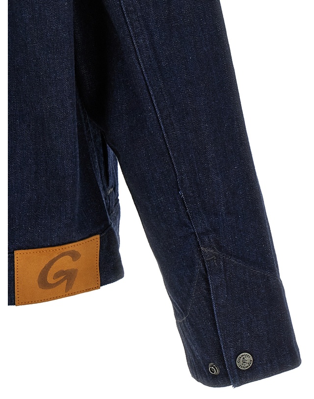 그라미치 [해외직구][그라미치]Japanese Denim Trucker 데님 자켓 G6FMJ029RINSEDINDIGO 7567945 착용컷