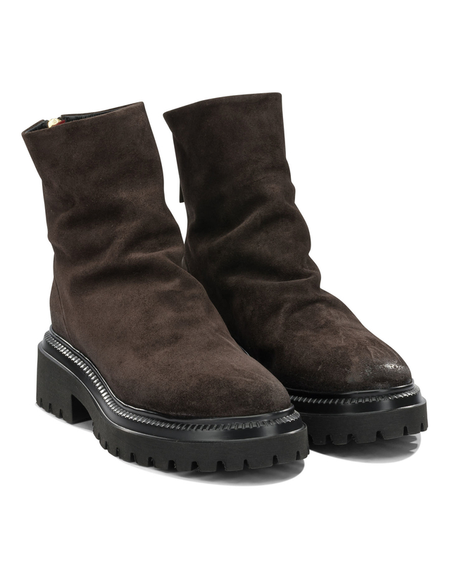 할마네라 [해외직구][할마네라] 부츠 RUE 26VELOUR T MORO 7495496 착용컷