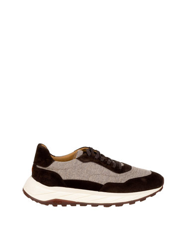 [해외직구][헨더슨 바라코] 스니커즈 FALCON.1SUEDE MODICA+OSLO TAUPEAVO/COC 7571426