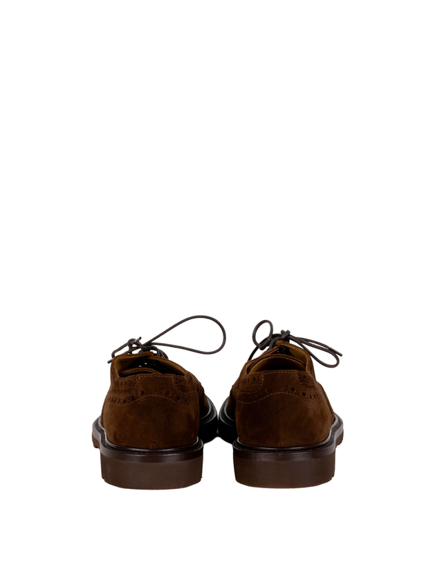 핸더스바라코 [해외직구][헨더슨 바라코] 로퍼 GEORGE.S.8SUEDE COFFECASTAGNA 7571547 착용컷
