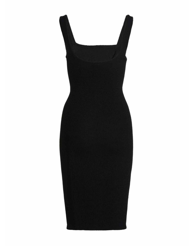 훈자 지 [해외직구][훈자 지]Tank dress 민소매원피스 TANKDRESSBLACK 2353805 착용컷