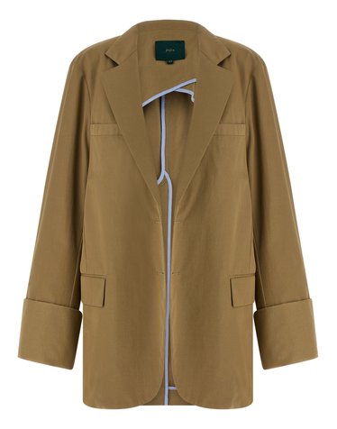 [해외직구][제지아]Birkin 여성 블레이저 MJD514ATEX44BEIGECOTTON 7166266