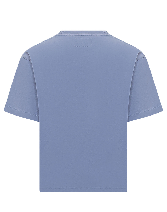 키드슈퍼 [해외직구][키드슈퍼] 반팔 티셔츠 SS26TEE13 PLUM 7550153 착용컷