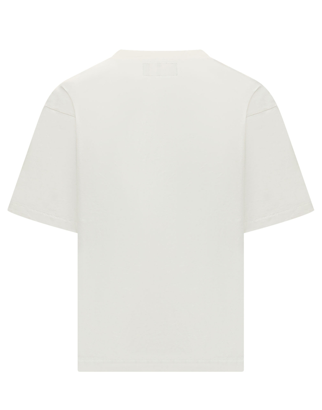 키드슈퍼 [해외직구][키드슈퍼] 반팔 티셔츠 SS26TEE16 WHITE 7550156 착용컷