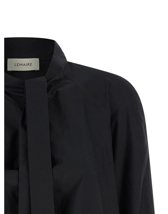 르메르 [해외직구][르메르]Ascot 긴팔 셔츠 SH1218LF1500BK998 7261812 착용컷