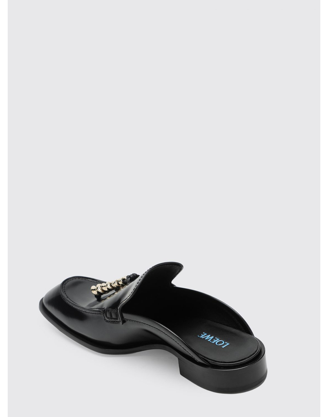 로에베 [해외직구][로에베] 플랫슈즈 L814379X70 BLACK 7414376 착용컷