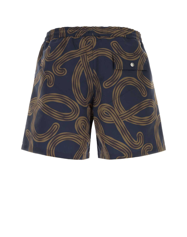 로에베 [해외직구][로에베 X 폴라 이비자] 남성 반바지 H616486X44 NAVYBROWN 7544007 착용컷