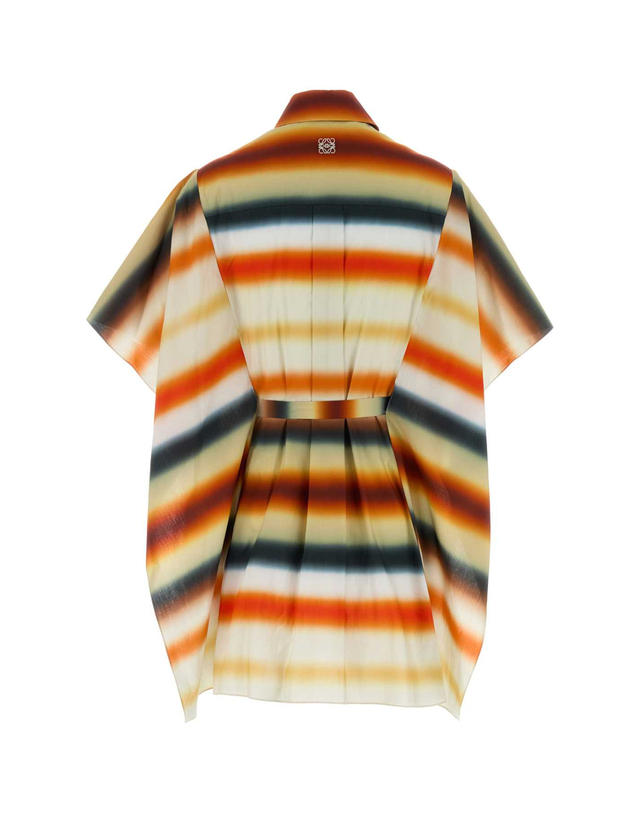 로에베 [해외직구][로에베 X 폴라 이비자] 반팔원피스 S616Y09XCL ORANGEMULTICOLOR 7544052 착용컷