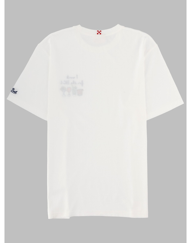 엠씨투 세인트바스 [해외직구][세인트 바쓰] 반팔 티셔츠 POT0001_00156L01N 7378021 착용컷