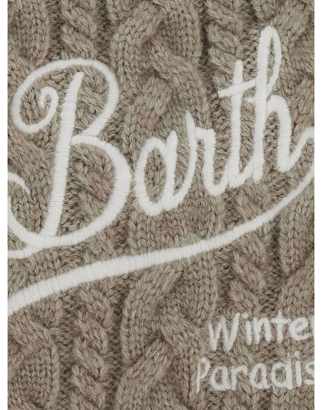 엠씨투 세인트바스 [해외직구][세인트 바쓰] 숄더백 COL0047 COLETTE WOOL BRAID N 04117M 7588035 착용컷