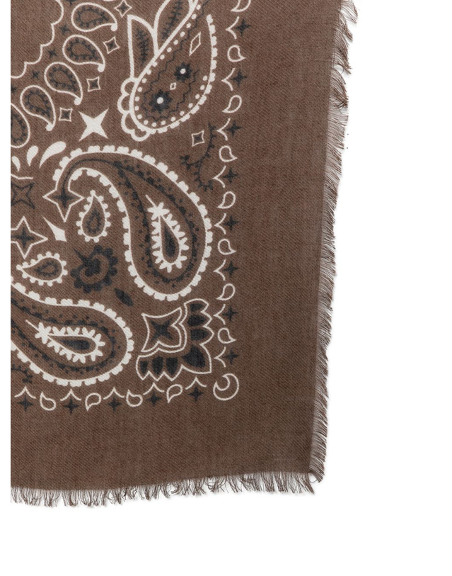 엠씨투 세인트바스 [해외직구][세인트 바쓰] 스카프 FOD0002 FOULARD MAXI 00602M 7599932 착용컷