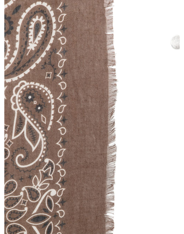 엠씨투 세인트바스 [해외직구][세인트 바쓰] 스카프 FOD0002 FOULARD MAXI 00602M 7599932 착용컷