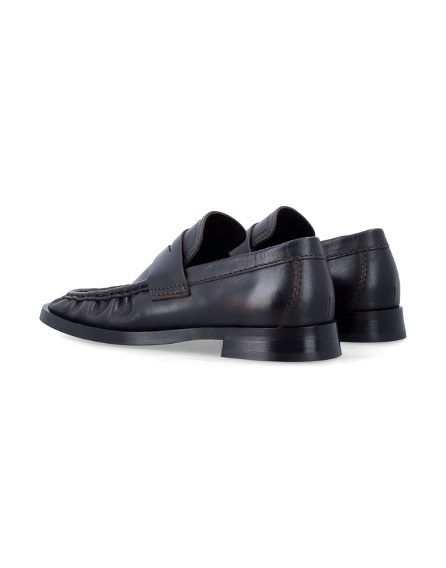 미스타 [해외직구][미스타] 플랫슈즈 E83905BROWN BLAC 7499669 착용컷