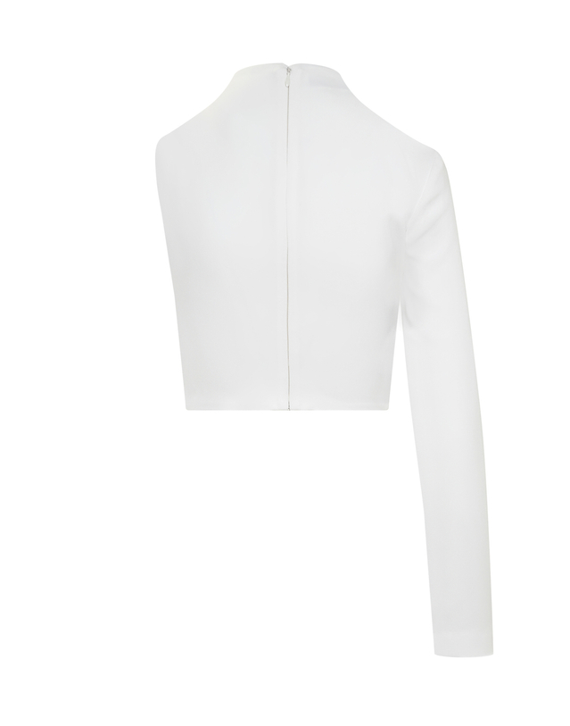 모놋 [해외직구][모놋] 긴팔 티셔츠 PF22217 WHITE 7278936 착용컷