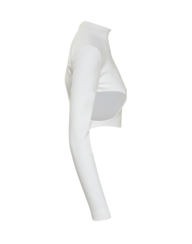 모놋 [해외직구][모놋] 긴팔 티셔츠 PF22217 WHITE 7278936 착용컷