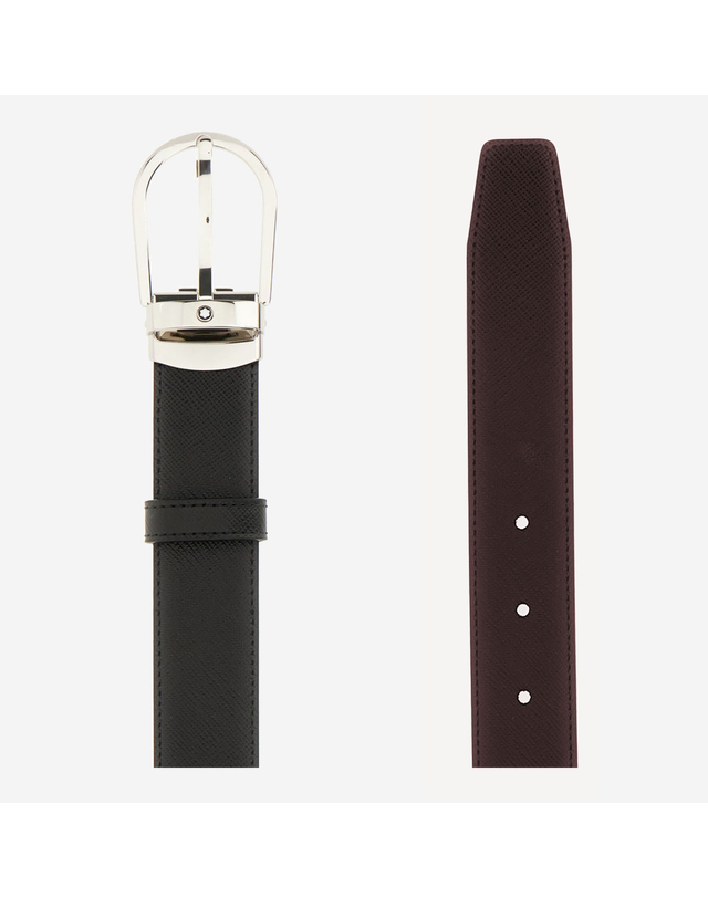 몽블랑 [해외직구][몽블랑] 벨트 222139BLACK/EBONY 7125103 착용컷