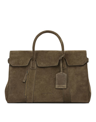 [해외직구][오피치네 크리에이티브]Bostonian 001 여행가방 BOSTONIAN/001L. CACHEMIRE OLIVE 7568631