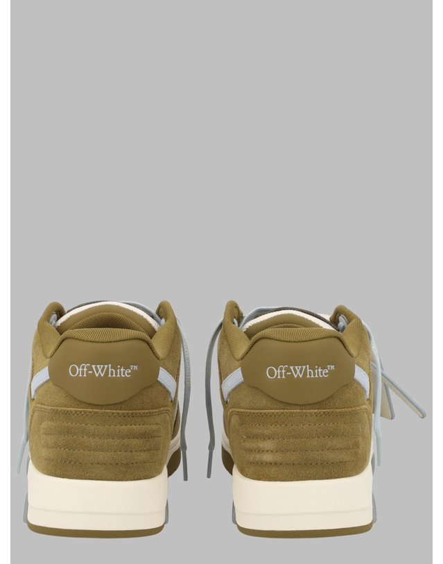 오프화이트 [해외직구][오프화이트]Out Of Office 스니커즈 OF05730310_MUDGREEN/CLOUDBLUE 7516573 착용컷