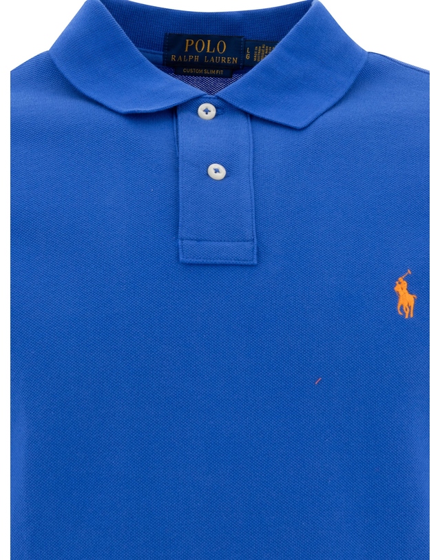 폴로 랄프로렌 [해외직구][폴로랄프로렌] 반팔 셔츠 710782592011NEW IRIS BLUE/C2427 5661098 착용컷