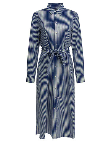[해외직구][폴로랄프로렌] 긴팔원피스 211891430001BRIGHT NAVY/WHITE 7421983