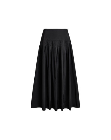 [해외직구][랄프로렌] 미디스커트 211B30976001  BLACK 7541667