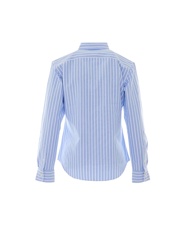 폴로 랄프로렌 [해외직구][폴로랄프로렌] 긴팔 셔츠 211891377004BLUE/WHITE 7379346 착용컷
