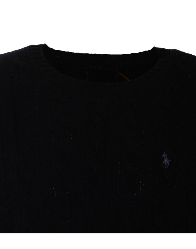 폴로 랄프로렌 [해외직구][폴로랄프로렌] 니트 710876762001POLO BLACK 7566160 착용컷