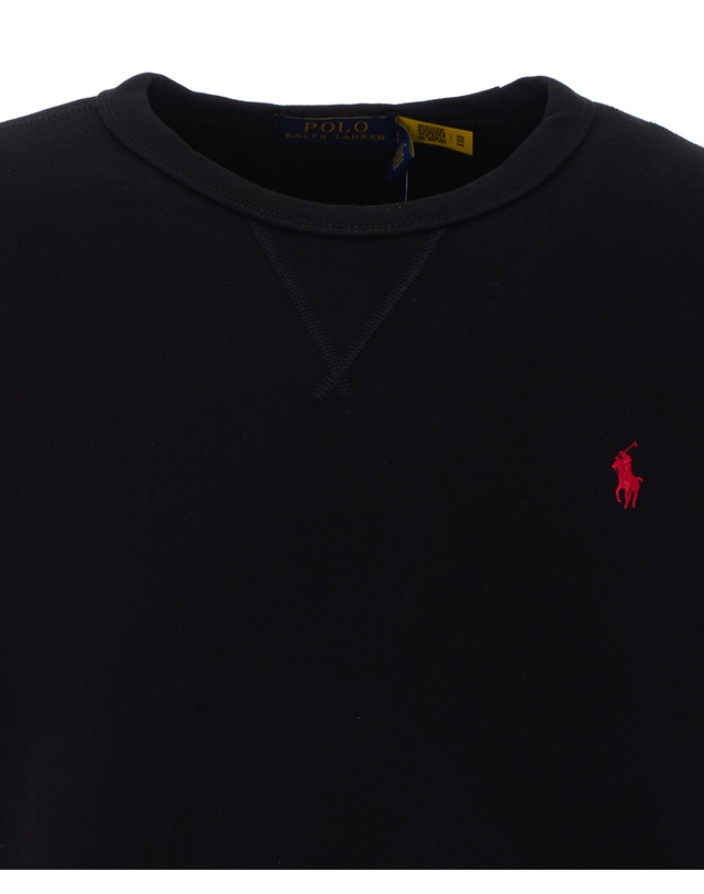 폴로 랄프로렌 [해외직구][폴로랄프로렌] 맨투맨 710766772001POLO BLACK 7566161 착용컷
