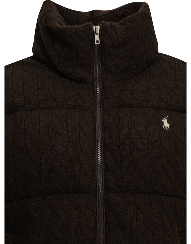 폴로 랄프로렌 [해외직구][폴로랄프로렌] 봄버 자켓 211A10457003WALNUT BROWN MELANGE 7572442 착용컷