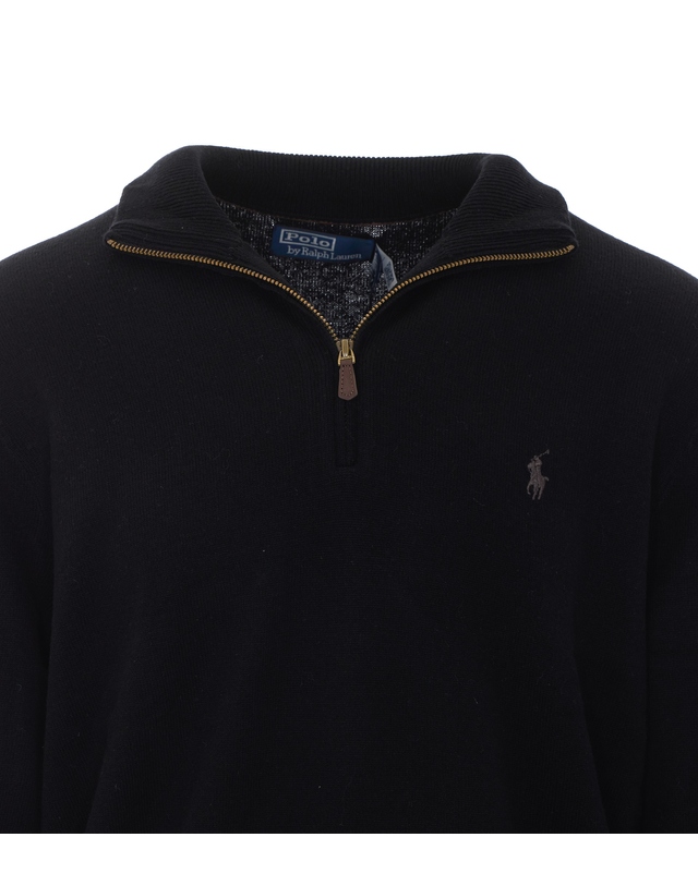 폴로 랄프로렌 [해외직구][폴로랄프로렌] 니트 710876756002POLO BLACK 7588859 착용컷