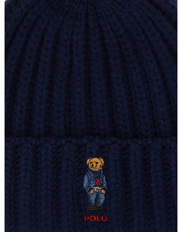 폴로 랄프로렌 [해외직구][폴로랄프로렌]Polo Bear 비니 455931876003 7596575 착용컷