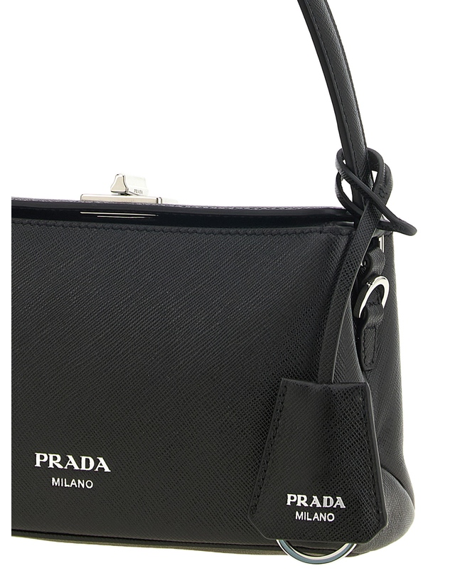 프라다 [해외직구][프라다]Prada Midi 토트백 1BC307VOOO2ZVDF0002 7635627 착용컷