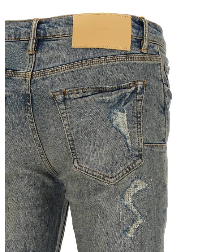 퍼플 [해외직구][퍼플]P001 Light Blue Vintage 청바지 P001LBVR524LTINDIGO 7368428 착용컷