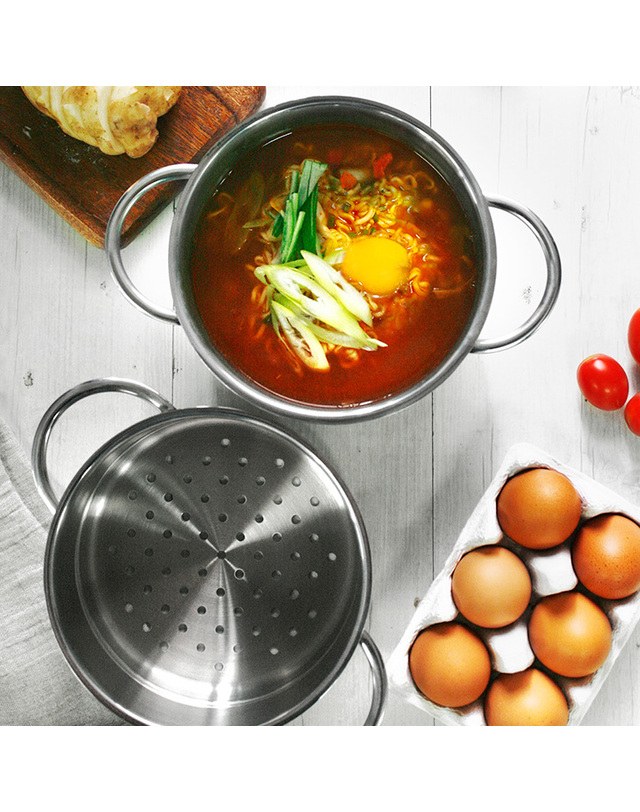 더블유엠에프 [WMF] 미니 야채 찜솥 16cm 착용컷