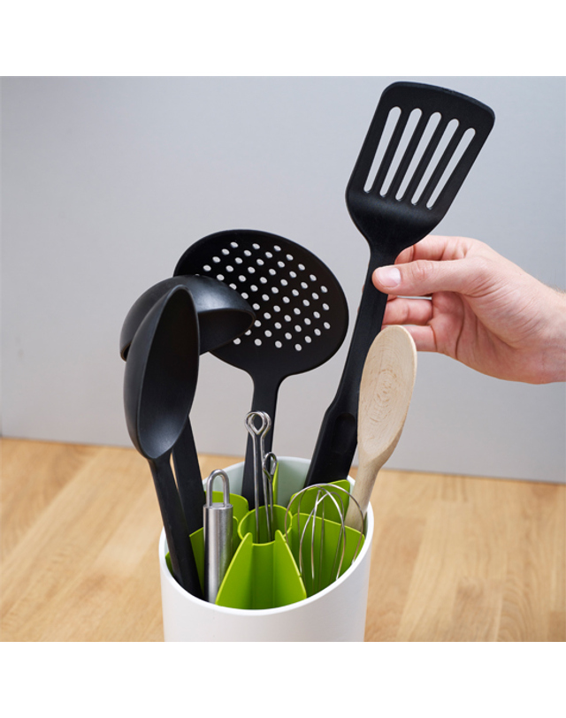 조셉조셉 [조셉조셉] 수저통 화이트 착용컷