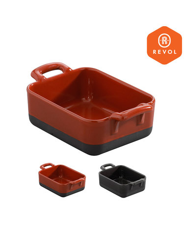 [레볼] 이클립 DEEP 직사각접시 12cm *색상선택