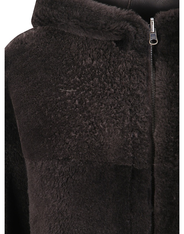 살바토레 산토로 [해외직구][살바토레 산토로] 퍼 자켓 51130D DARKBROWN 7585209 착용컷