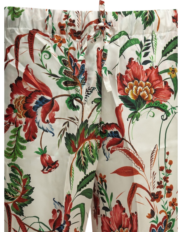 사만다성 [해외직구][사만다 성] 팬츠 PIGIAMA PANTASIAN BOTANICWHITE 7333196 착용컷