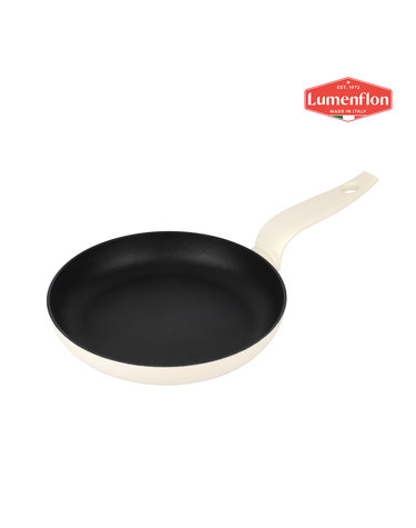 [루멘플론] 엘레타 크림 프라이팬 24cm (인덕션겸용)
