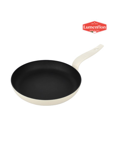 [루멘플론] 엘레타 크림 프라이팬 28cm (인덕션겸용)