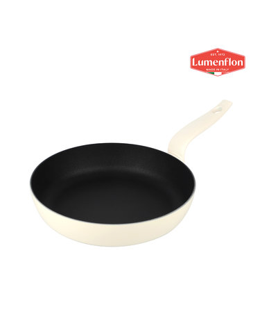 [루멘플론] 엘레타 크림 프라이팬 높은형 28cm (인덕션겸용)