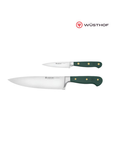 [우스토프] 클래식 나이프 과도 식도 2종세트 (페어링 9cm+셰프 20cm) 프레쉬 로즈마리