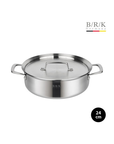 [BRK] 스마트센스 통5중 스텐 전골 냄비 24cm 인덕션 겸용