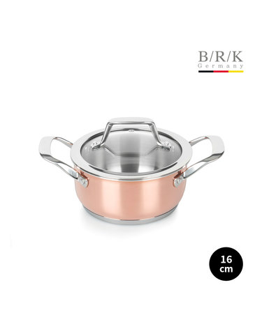 [BRK] 모던쉐프 코퍼 통3중 동냄비 양수 16cm