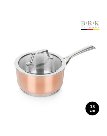 [BRK] 모던쉐프 코퍼 통3중 동냄비 편수 18cm
