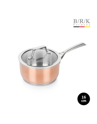 [BRK] 모던쉐프 코퍼 통3중 동냄비 편수 16cm
